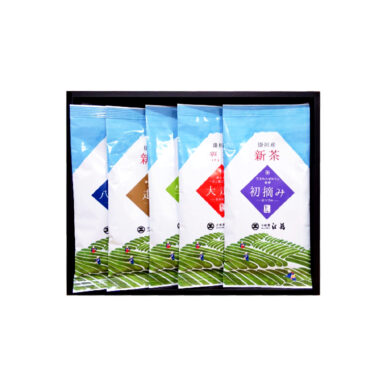 ※予約商品※ 限定新茶【箱入ギフト ①セット】 全5種セット