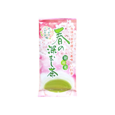 春期限定 【春の深むし茶】静岡県掛川産 深蒸し茶 茶葉 100g